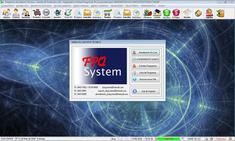 Programa OS Assistencia Tcnica v4.0 - FpqSystem