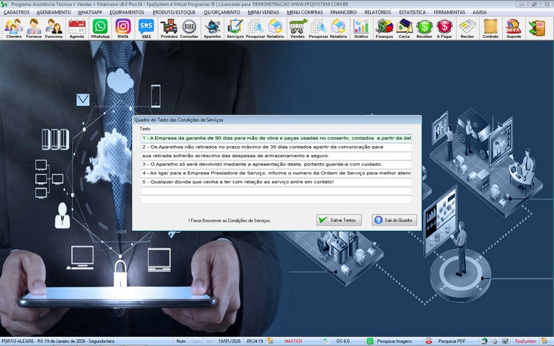 imagem do programa