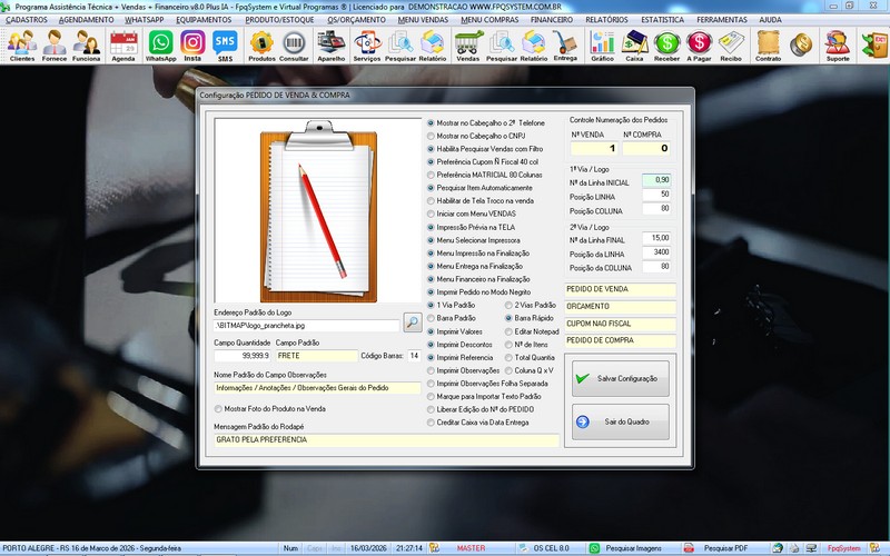 imagem do programa