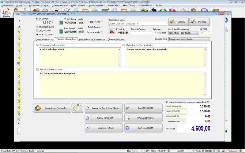 Programa OS Oficina Mecanica com Ordem de Servio e Financeiro v4.0